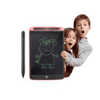 The 8.5-inch Oblivion electronic doodle board lying flat with its stylus.