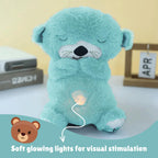 Portable LED light teddy bear toy ideal for toddlers