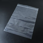 Multipurpose transparent zip lock bag for household storage
