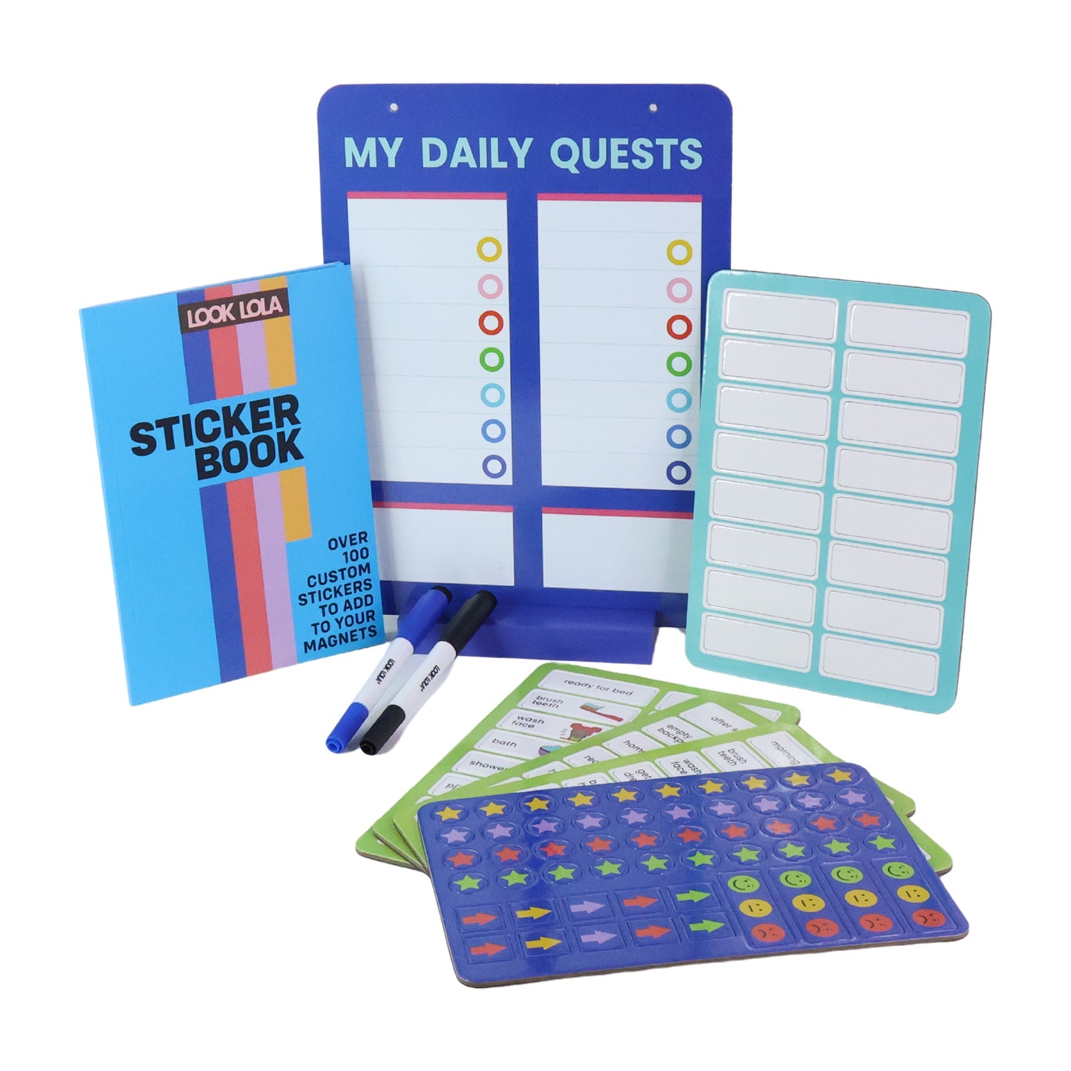 Engaging magnetic drawing board for kidsÕ educational activities