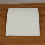 DIY self adhesive white wall decor panel