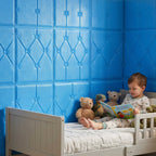 Various colors &amp; textures of 3D self-adhesive wallpaper samples
