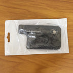 Adhesive phone wallet showcasing its compact design and secure hold.