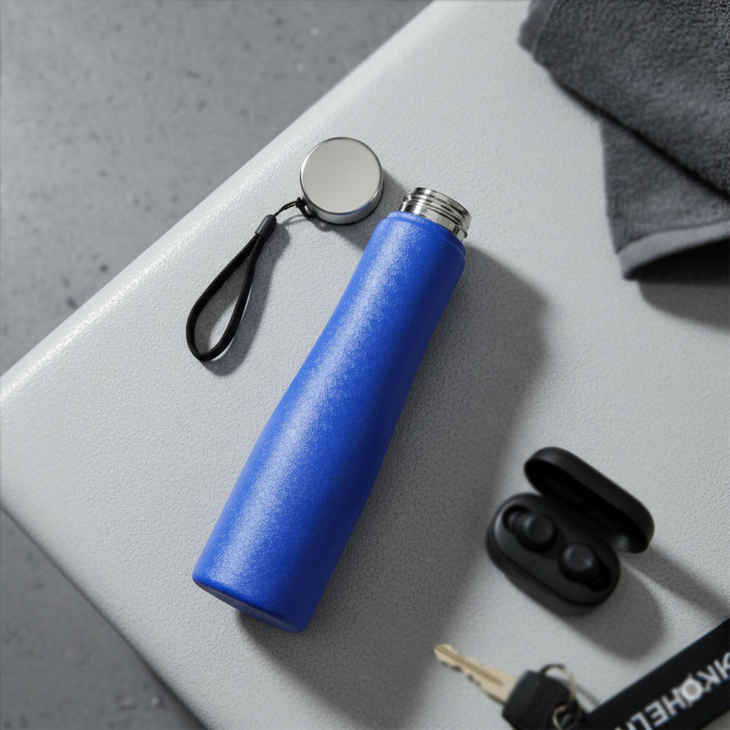 Leakproof stainless steel water bottle suitable for outdoor use
