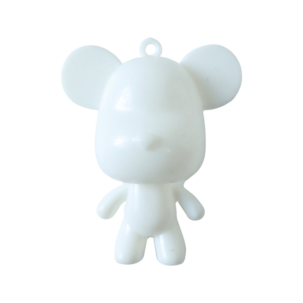 Decorative bear keychain for bags and backpacks