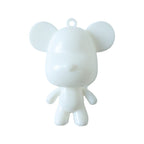 Decorative bear keychain for bags and backpacks