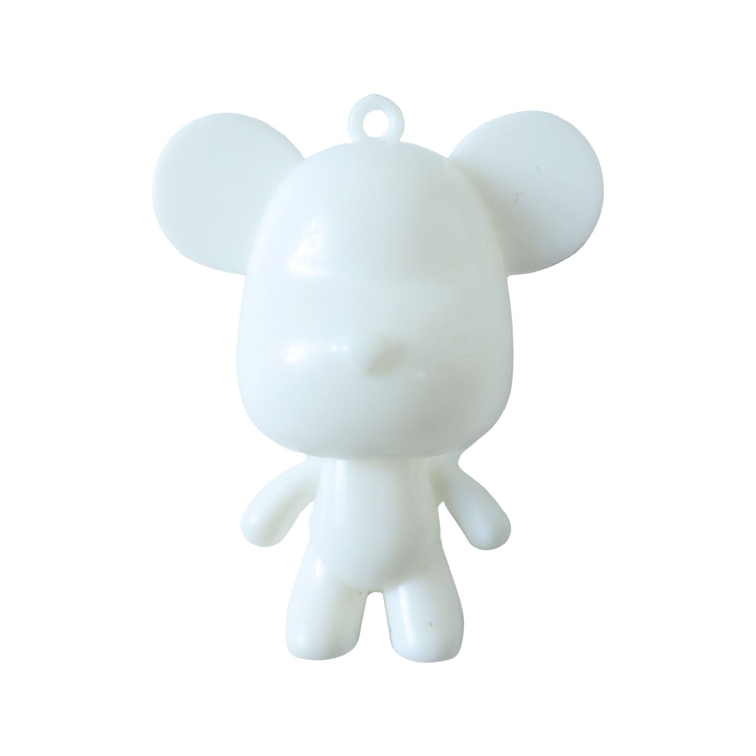 Decorative bear keychain for bags and backpacks