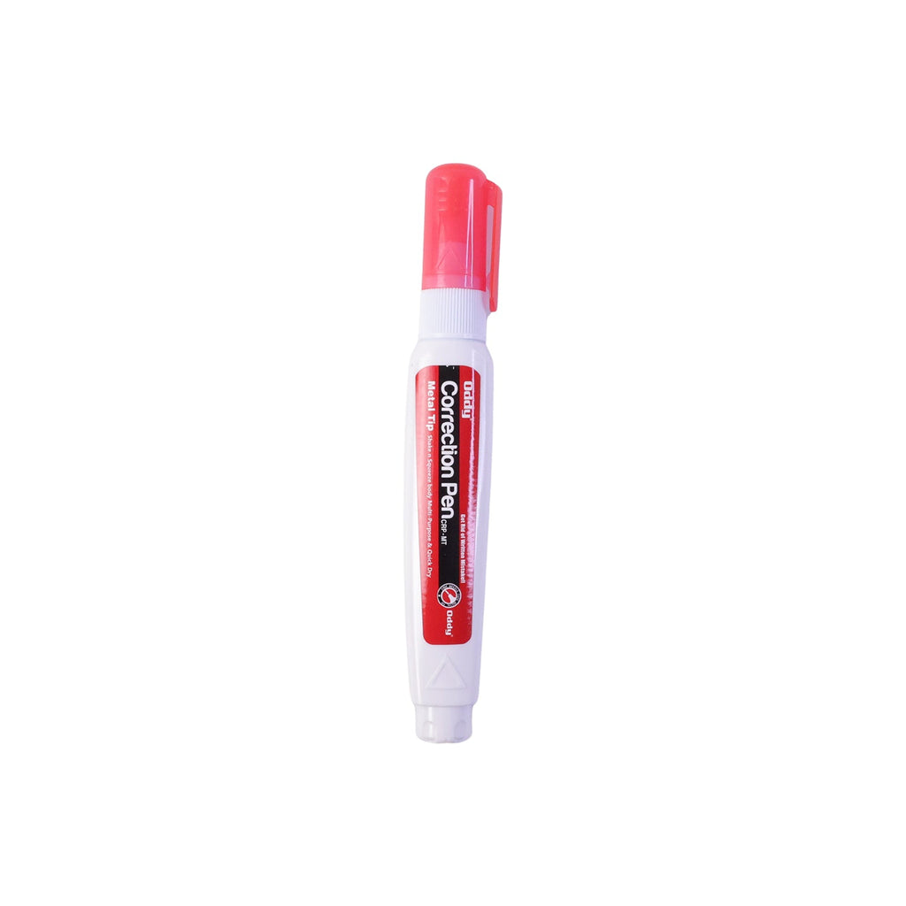white correction pen for clean edits on documents
