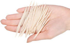 Neatly boxed wooden toothpicks, emphasizing their role in personal oral hygiene.